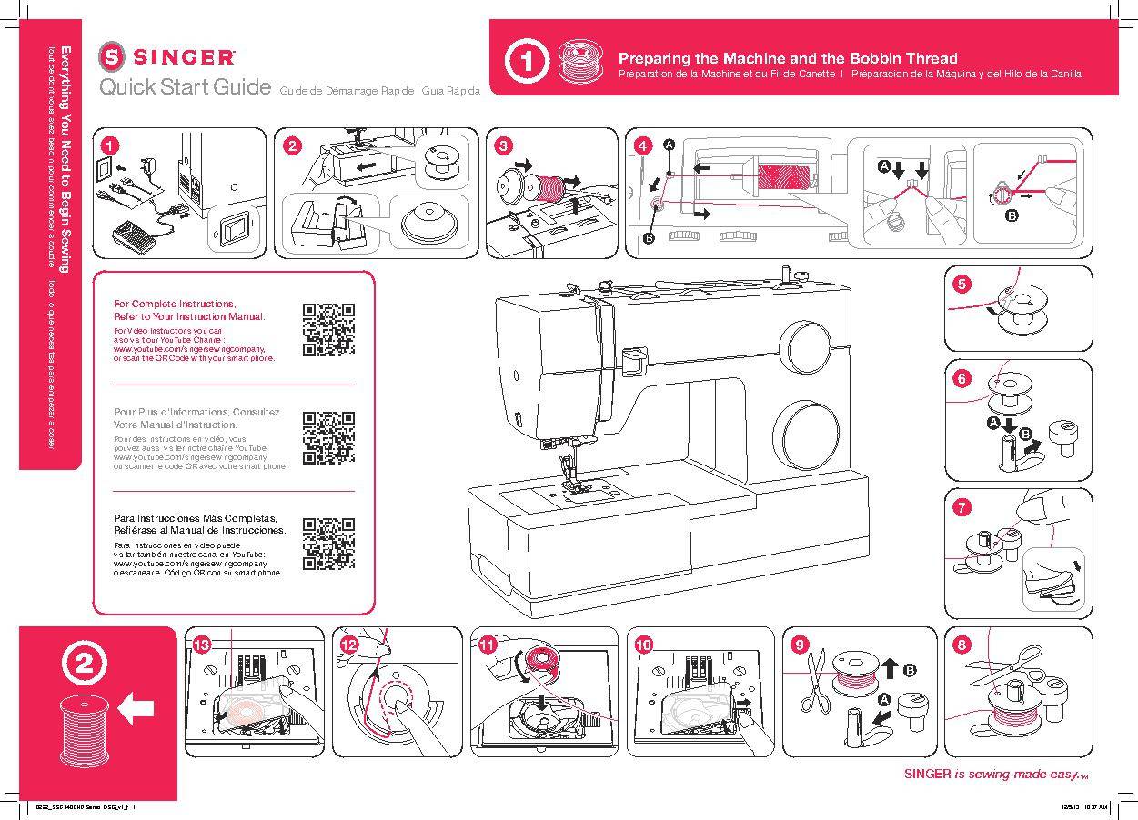 Singer Sewing Machine User Manual Pdf
