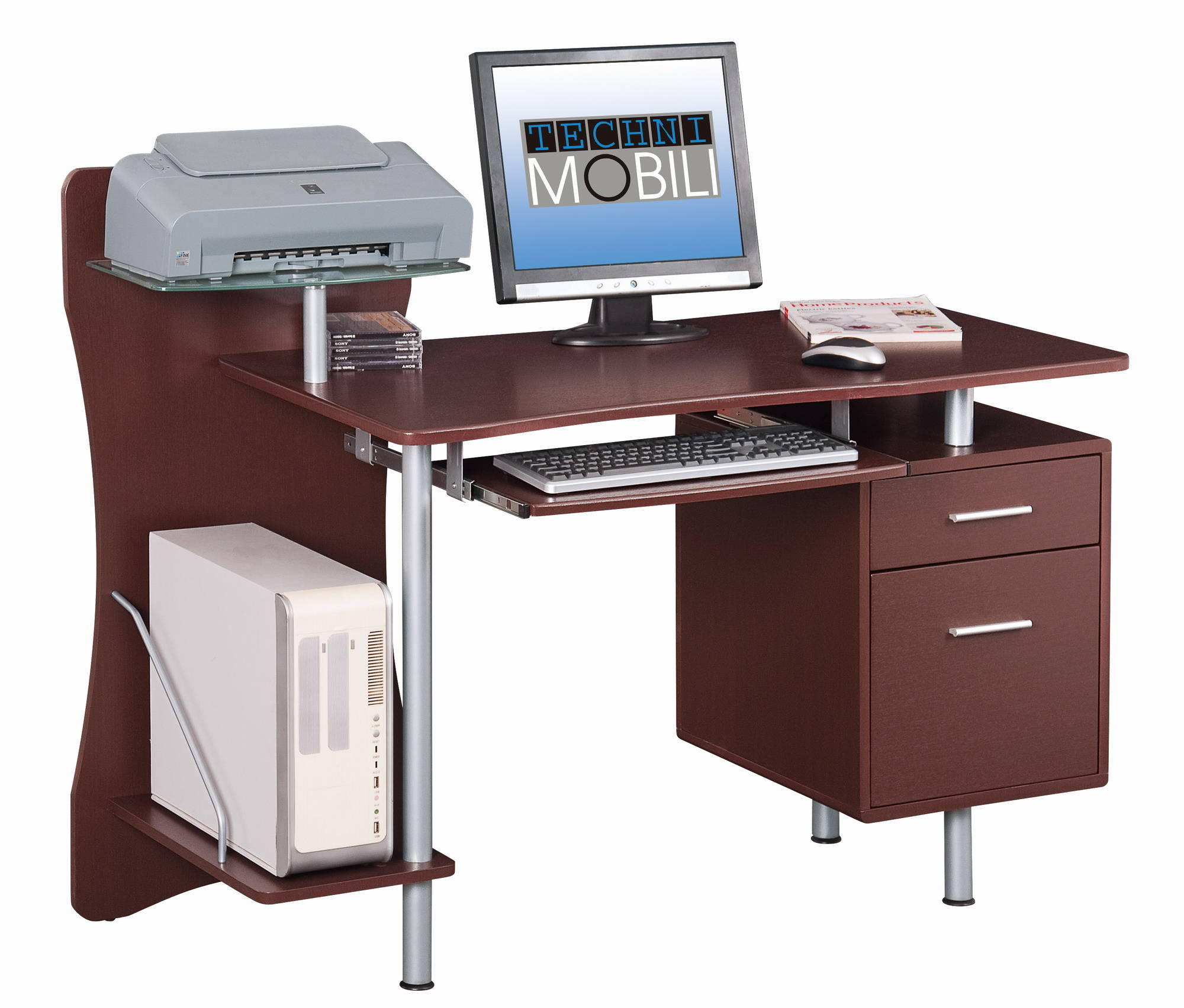 Модель стола под принтер и уроков