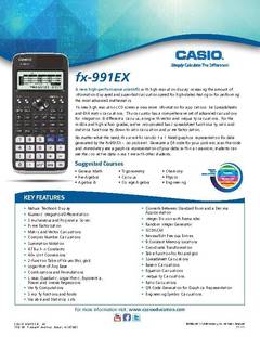 Casio Fx 991ex Pdf - Theatergenerous