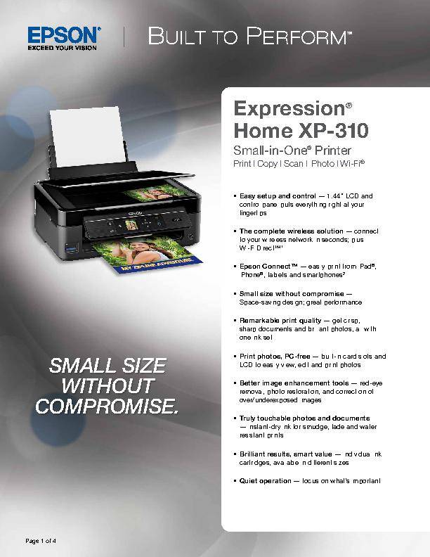 Epson lq 310 printer manual pdf